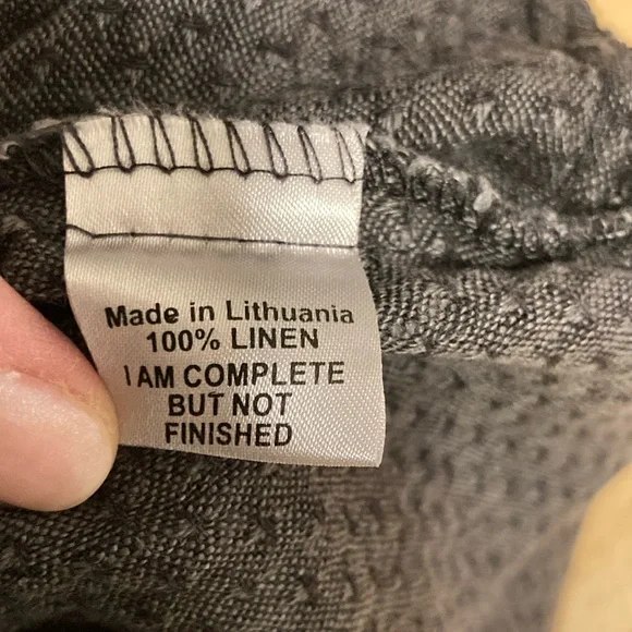 FLAX 100% Linen Ladies Large Pants - Picture 6 of 6